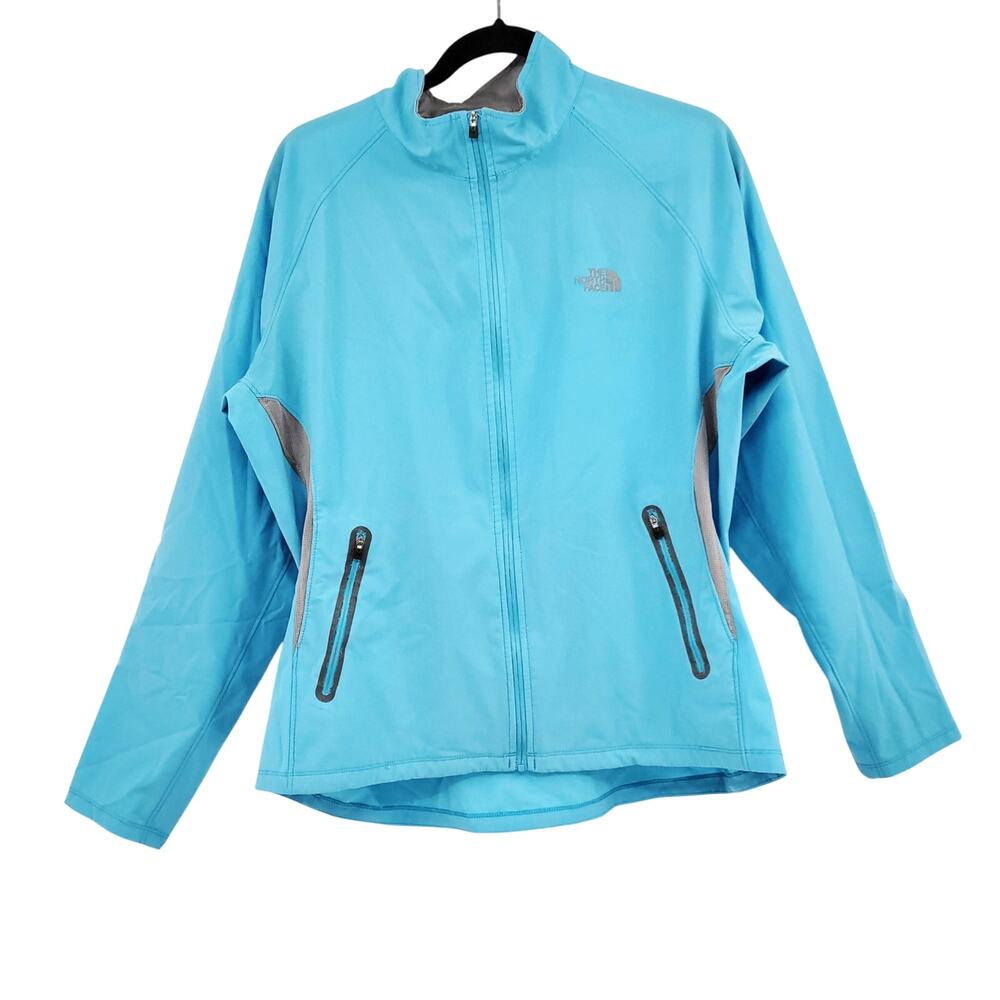 The North Face Flight Series Blue & Gray Weather Resistant Jacket Women's Sz XL